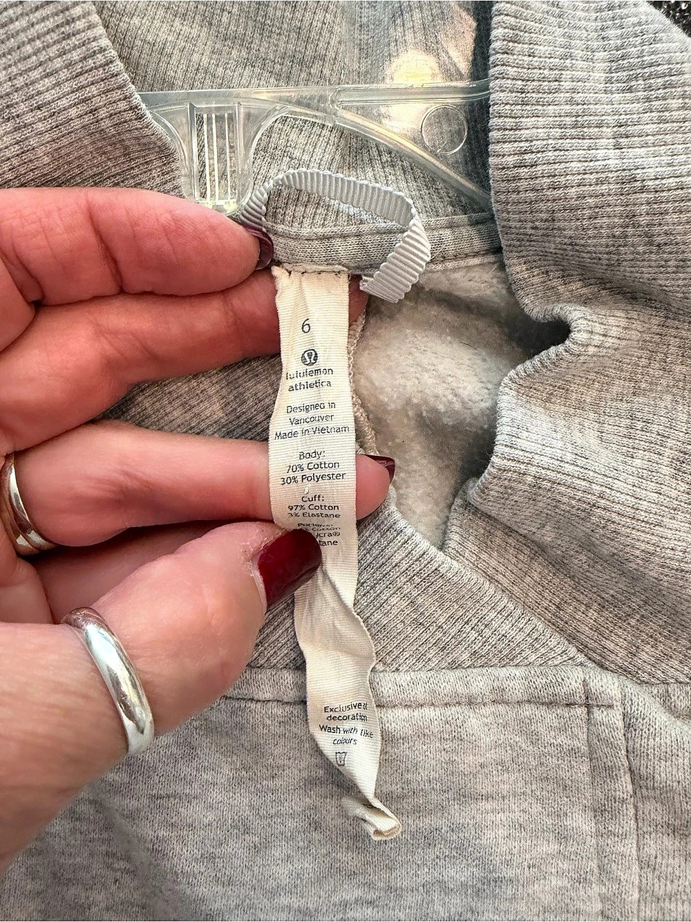 Lululemon Back to It Jacket Gray Size 6 - Picture 8 of 8